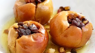 Pressure Cooker Stuffed Apples Recipe [upl. by Neitsabes]