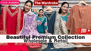 Part 9 Durga Pooja Special Edition  Premium Festive Collection  The Wardrobe [upl. by Bonnell]