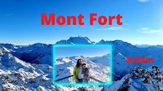 Mont Fort 3328m Off Piste Verbier Switzerland [upl. by Mehta467]