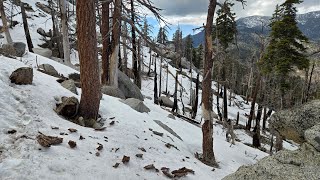 PCT Episode 26 Snow Hiking to Devils Slide [upl. by Tonye]