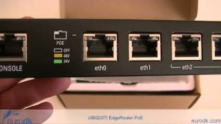 Ubiquiti EdgeRouter PoE QUICK UNBOXING amp SPECIFICATIONS HD [upl. by Iborian]