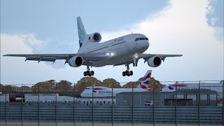 Barbados BGI to London LHR in a Tristar [upl. by Anuala]