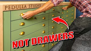 Making drawer cabinets  WITHOUT DRAWERS [upl. by Lea]