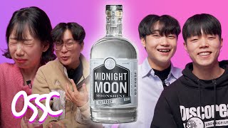 Koreans Try Moonshine For The First Time  𝙊𝙎𝙎𝘾 [upl. by Waltner]