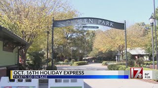 2024 Holiday Express at Pullen Park ticket information announced [upl. by Adniralc]