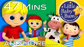 Learn with Little Baby Bum  Georgie and Porgie  Nursery Rhymes for Babies  Songs for Kids [upl. by Niras]