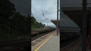 dbcargo 66 067 storms through Lancaster with Seaforth to Mossend Intermodal 5th September 2024 [upl. by Estas]