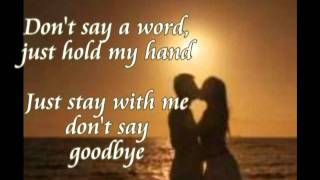 Eddie Peregrina  DONT SAY GOODBYE with Lyrics [upl. by Adnauq]