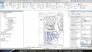 REVIT Viabilidade Aula 122 Iniciando a prancha da implantação [upl. by Bradan49]