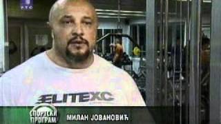 Milan quotStrongmanquot Jovanovic on RTS  Serbian national TVavi [upl. by Shelley]