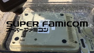 Lets Restore Super Famicom  Part 3 Reversing The Yellowing  Talon [upl. by Ahseirej]