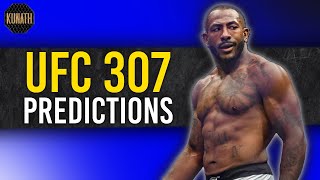 UFC 307 PREDICTIONS  UFC 307 FULL CARD BREAKDOWN [upl. by Aldon311]