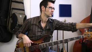 Tec0203  Wechselschlag 2  German Bass lesson [upl. by Edie]