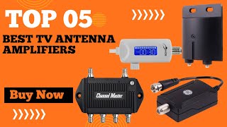 TOP 5 BEST TV ANTENNA AMPLIFIERS in 2024 [upl. by Cyril972]