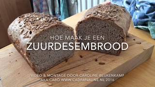 Hoe bak je een zuurdesembrood [upl. by Rex]