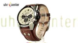 Fossil CH2890 Uhren Coachman HerrenChronograph [upl. by Amaras]