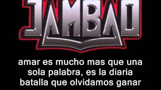 Jambao  fue ella letra [upl. by Aisayn]