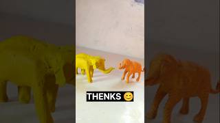 Aek mota hathi 😊  clay ka hathi  new viral short [upl. by Iznik]