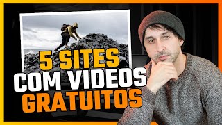 5 SITES COM VIDEOS GRATUITOS PARA BAIXAR  VIDEOS SEM DIREITOS AUTORAIS [upl. by Deragon]