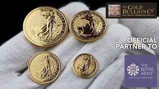 2022 Britannia Gold Coin Range  110oz 14oz 12oz 1oz and Blister [upl. by Celina]