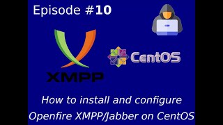 How to install and configure Openfire XMPPJabber on CentOS [upl. by Panthea]