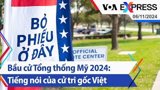 Bầu cử Tổng thống Mỹ 2024 Tiếng nói của cử tri gốc Việt  Truyền hình VOA 61124 [upl. by Milka963]