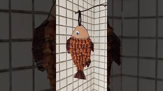 Pinecone fish craft diy [upl. by Yllatan249]