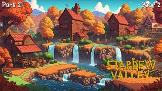 Stardew Valley Chill Playthrough Fall Day 79 Year 2  No Commentary [upl. by Ailongam]