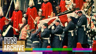 1965 State Funeral of Winston Churchill [upl. by Tellford]