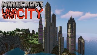 How to Lava Cast a City of Skyscrapers in Minecraft [upl. by Panaggio]