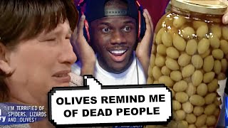 quotSHE AFRAID of OLIVESquot MAURY STRANGEST PHOBIAS [upl. by Anaele]