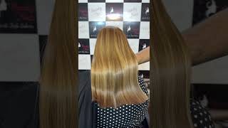 Signature Keratin Same Day Wash on Bleached Hairs shorts shortvideo keratin haircareproducts [upl. by Ydoow271]