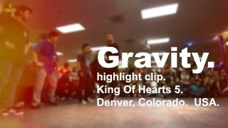 Gravity  STRIFETV  Highlights x King of Hearts 5  DENVER USA [upl. by Eaneg571]