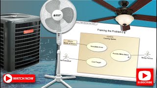 When to Use a Use Case Diagram  Cooling System Example [upl. by Maxantia]