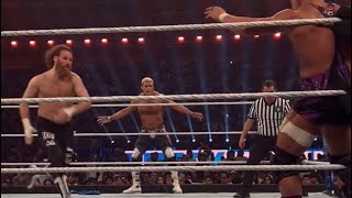 Sami Zayn amp Cody Rhodes Vs Gable amp Otis Full Fight Highlights Smackdown [upl. by Madson]