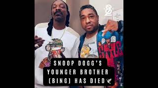 Snoop’s Brother Bing Died at 44 [upl. by Aciraa]