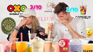 OCHUTNÁVÁME VŠECHNY BUBBLE TEA [upl. by Gyatt401]