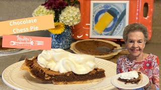 MeMes Recipes  Chocolate Chess Pie [upl. by Ursala]