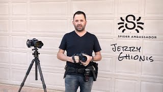 Professional Photographer Jerry Ghionis explains why he loves Spider Camera Holster [upl. by Burgwell535]