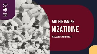 Nizatidine  Uses Dosage Side Effects amp Mechanism  Axid [upl. by Bryant]