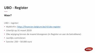 Zo werkt het UBOregister voor VZW’s [upl. by Wentworth935]