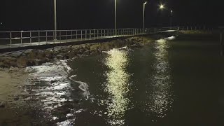 Conditions quiet in Rockport Texas after Hurricane Beryl makes landfall Monday morning [upl. by Kuster]