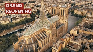 Unveiling the Grand Reopening of the Paris Notre Dame Cathedral in 2024 [upl. by Geaghan]