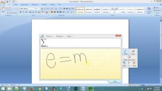 Writing Scientific equation on wordpad [upl. by Caspar]