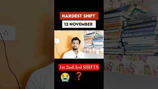 SSC MTS HARDEST SHIFT 😭  12 NOV All Shifts 🔥  Unexpected Questions sscmts mtsanalysis shorts [upl. by Jobey732]