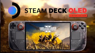 Helldivers 2 On Steam Deck Working [upl. by Mairam]