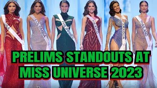 PRELIMINARY COMPETITION STANDOUTS AT MISS UNIVERSE 2023 [upl. by Pegg]