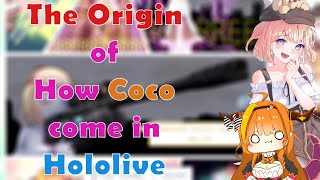 The Origin Story of How Coco Join Hololive in The First Place with Ame Meme Review [upl. by Wessling]