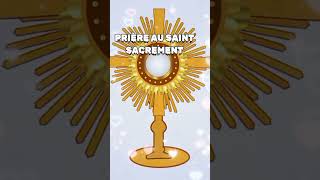 Adoration au saint sacrement viralvideo glorieuxmesyeuxontvulagloireduseigneur [upl. by Laurella977]