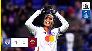 HIGHLIGHTS  Olympique Lyonnais vs AS Roma  UEFA Womens Champions League 2425 Français [upl. by Alyahsat80]